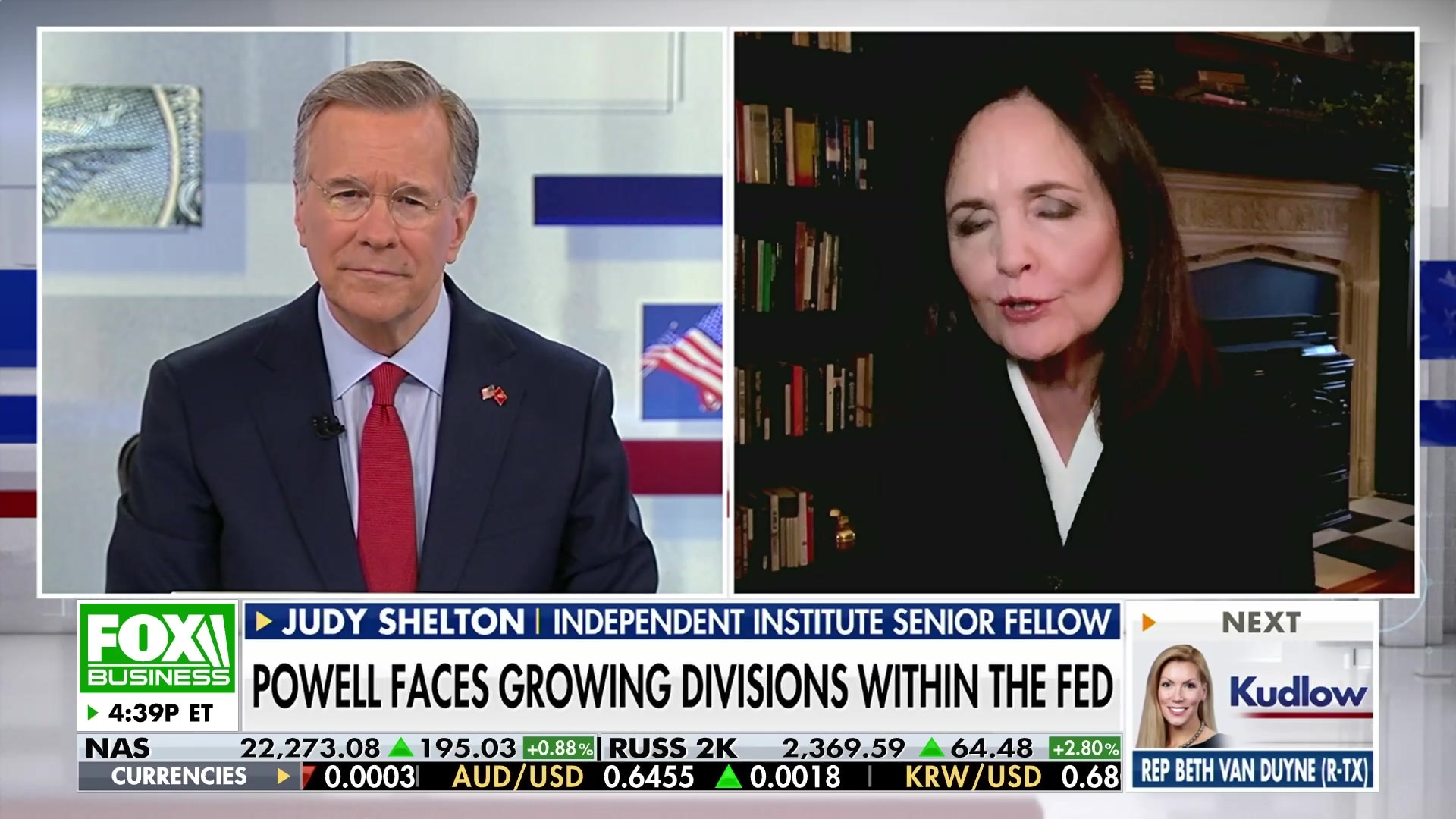Economist Judy Shelton critiques the Federal Reserve's anti-growth policies