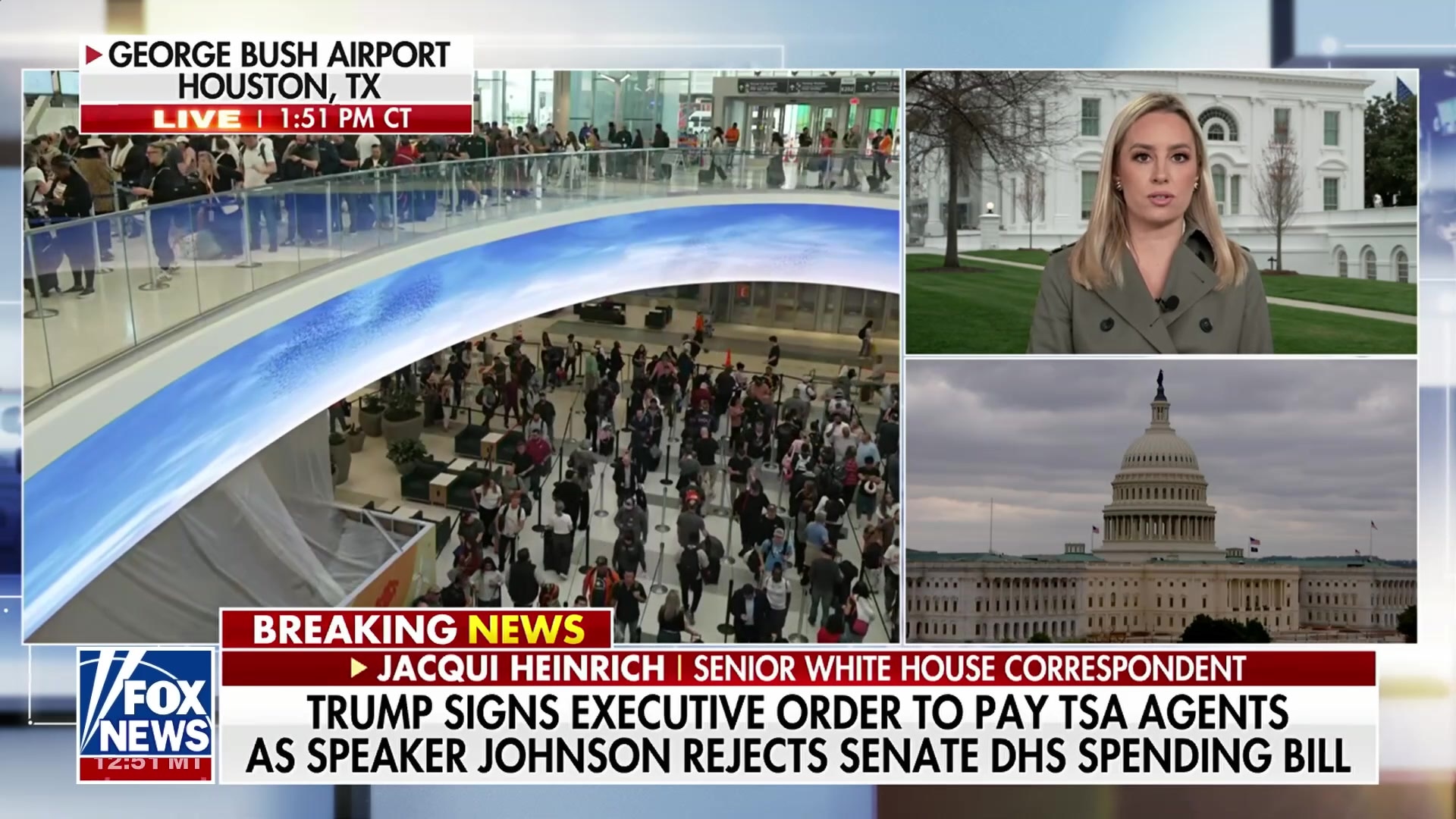 Speaker Johnson faces internal GOP pressure on DHS funding