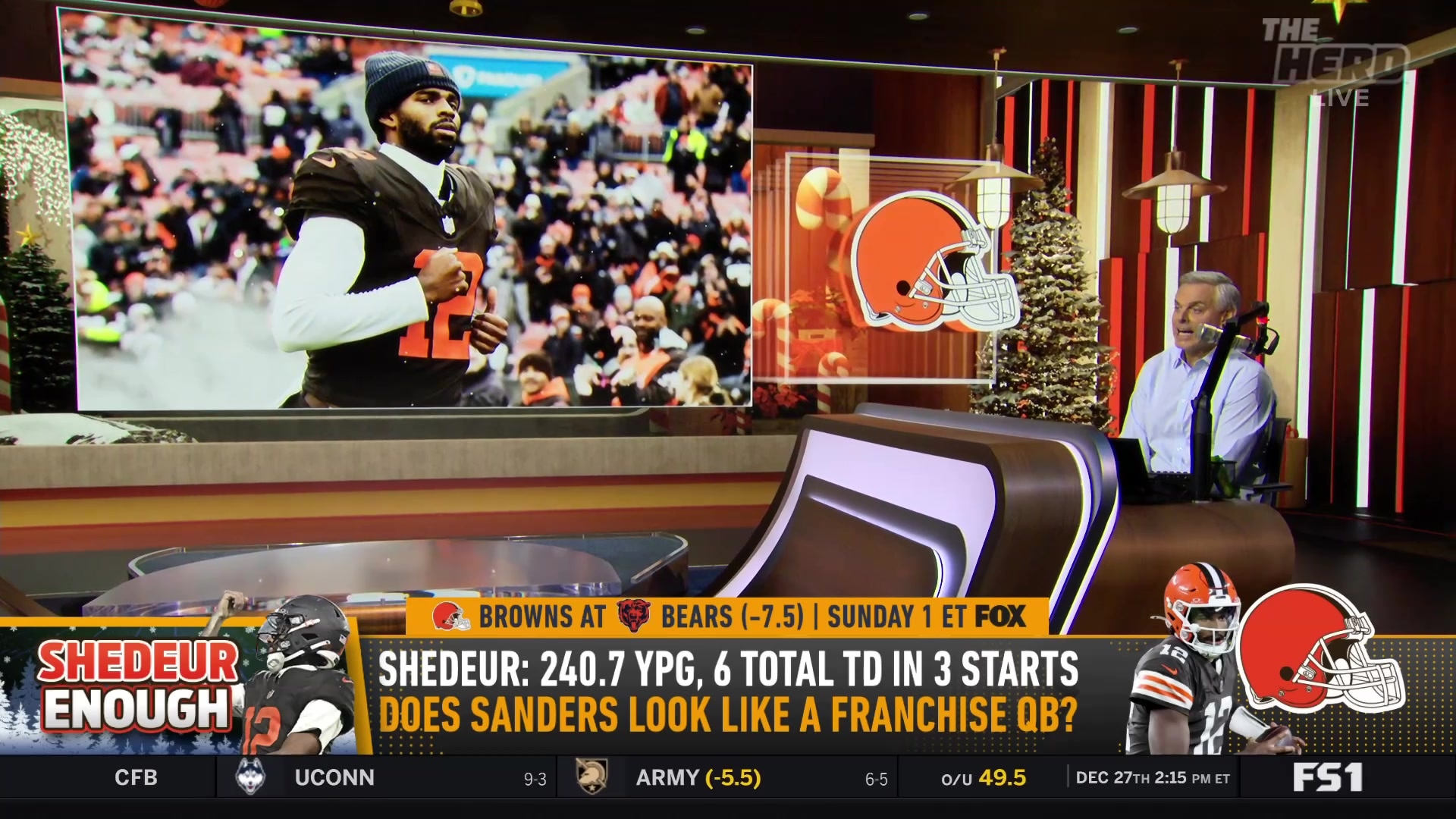 Colin Cowherd Criticizes NFL's Perceived 'Message' in Shedeur Sanders' Draft Stock