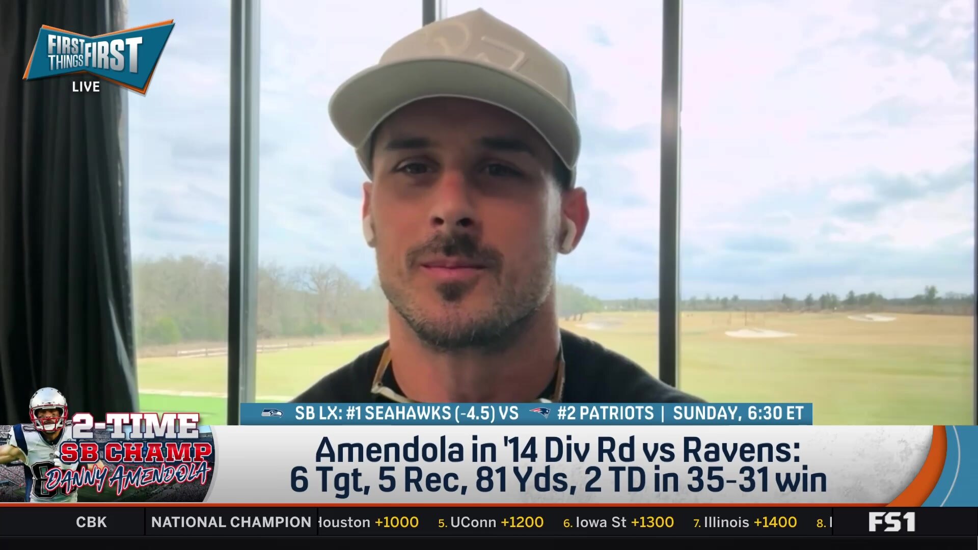 Danny Amendola details the Patriots' trick play against the Ravens in 2014