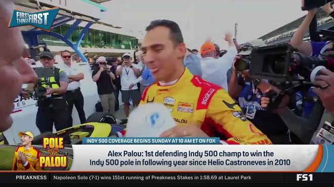 Alex Palou earns second Indy 500 pole