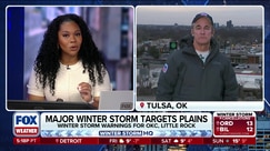 Mike Seidel discusses potential for record snow in Tulsa, Oklahoma