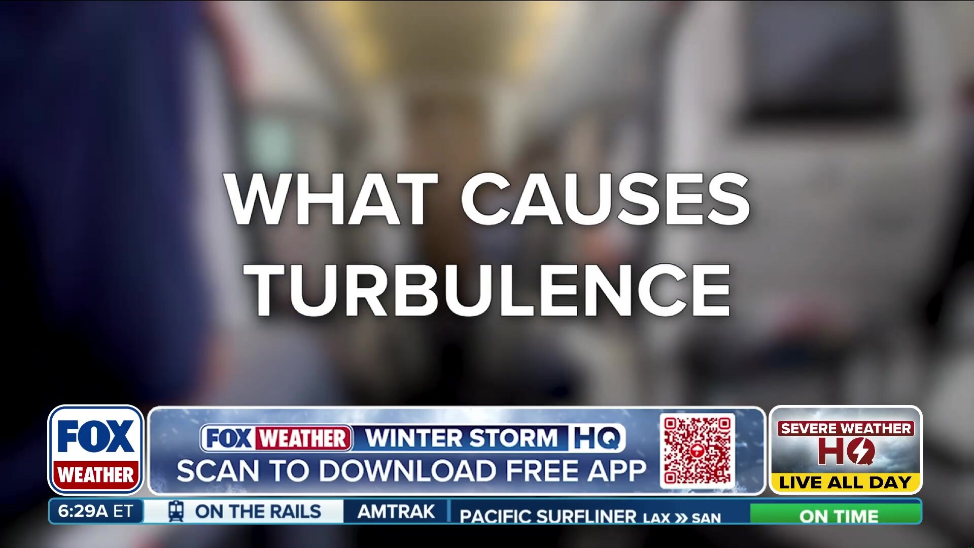 What causes airplane turbulence?