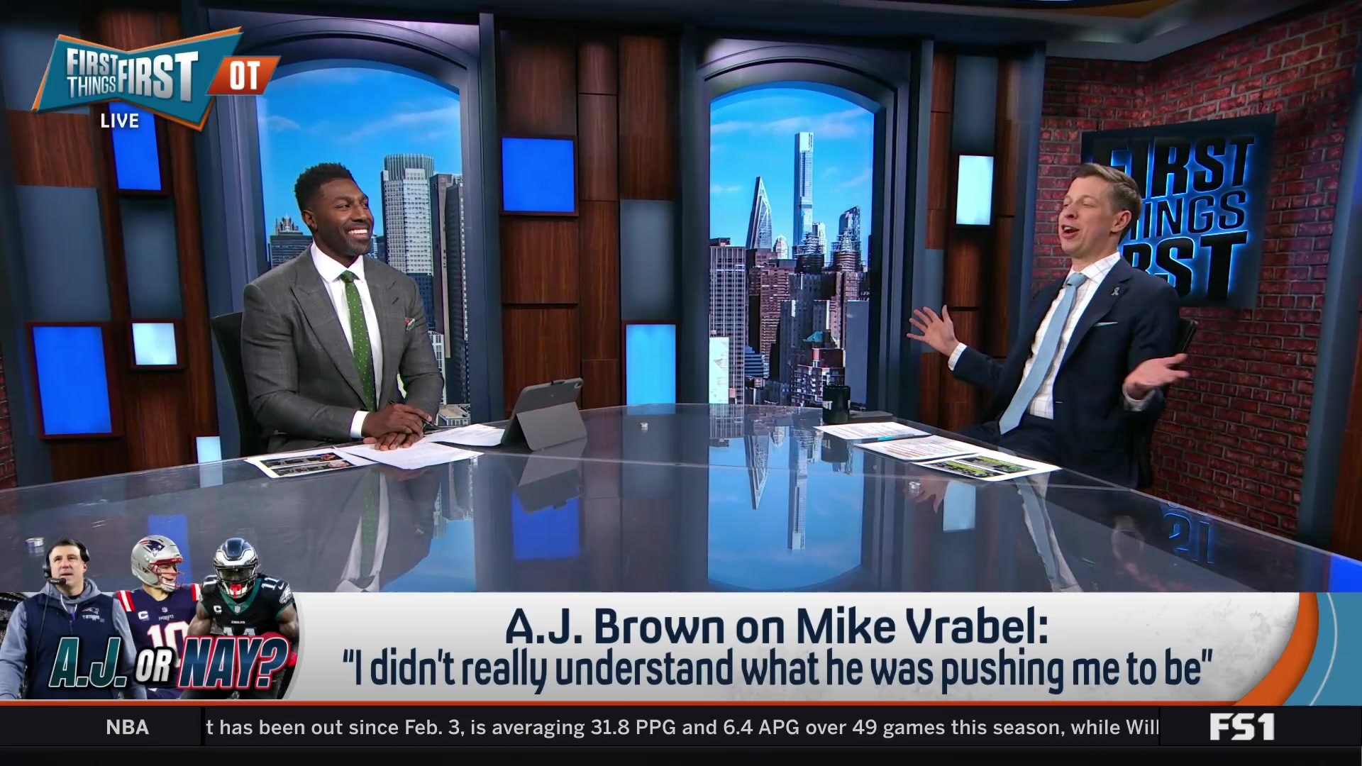 Would A.J. Brown be a good fit for the New England Patriots?