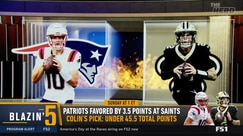 Colin Cowherd predicts Patriots-Saints will be a low-scoring game