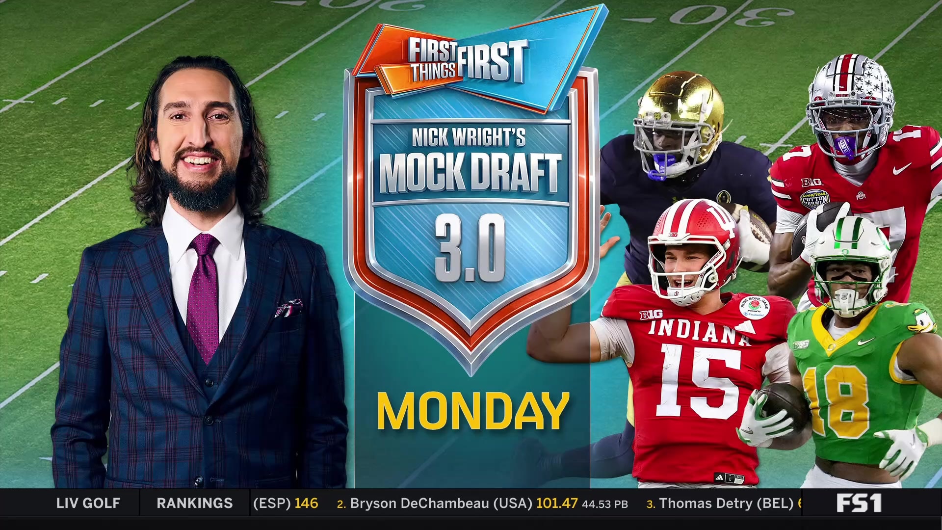 Nick Wright's Mock Draft 3.0 sparks trade debate