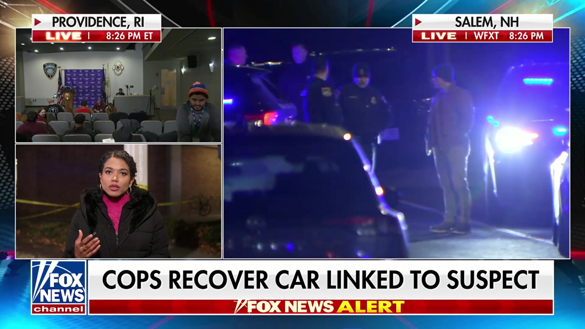 Brown University shooting suspect abandoned car in New Hampshire, possibly linked to MIT professor murder