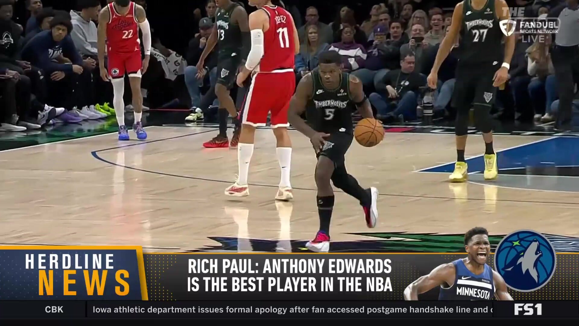 Rich Paul's take on Anthony Edwards as NBA's best player