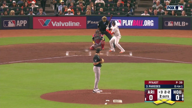 Isaac Paredes hits a two-run single to right field