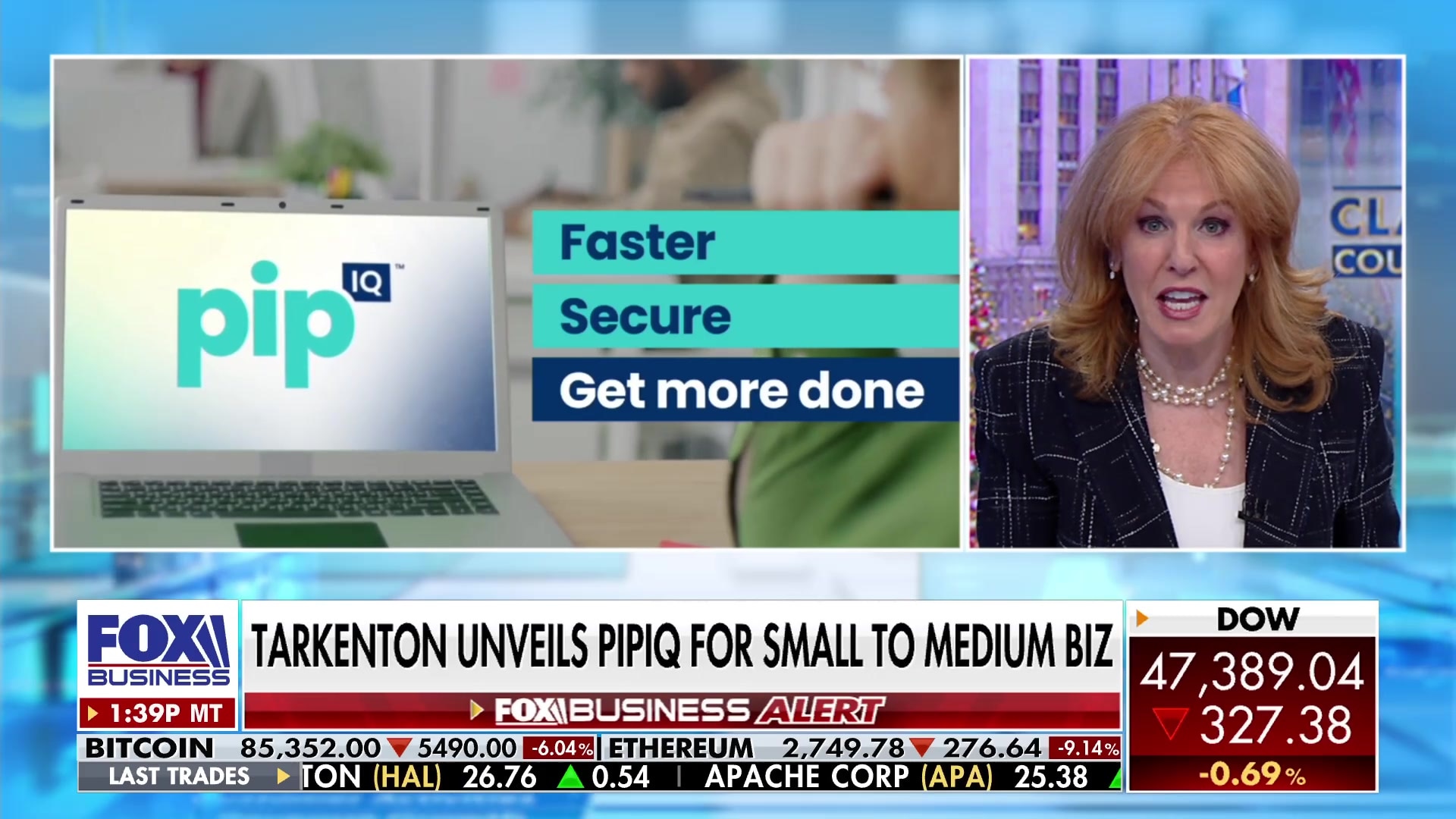 Fran Tarkenton unveils PipIQ, a private AI workspace for small and medium businesses