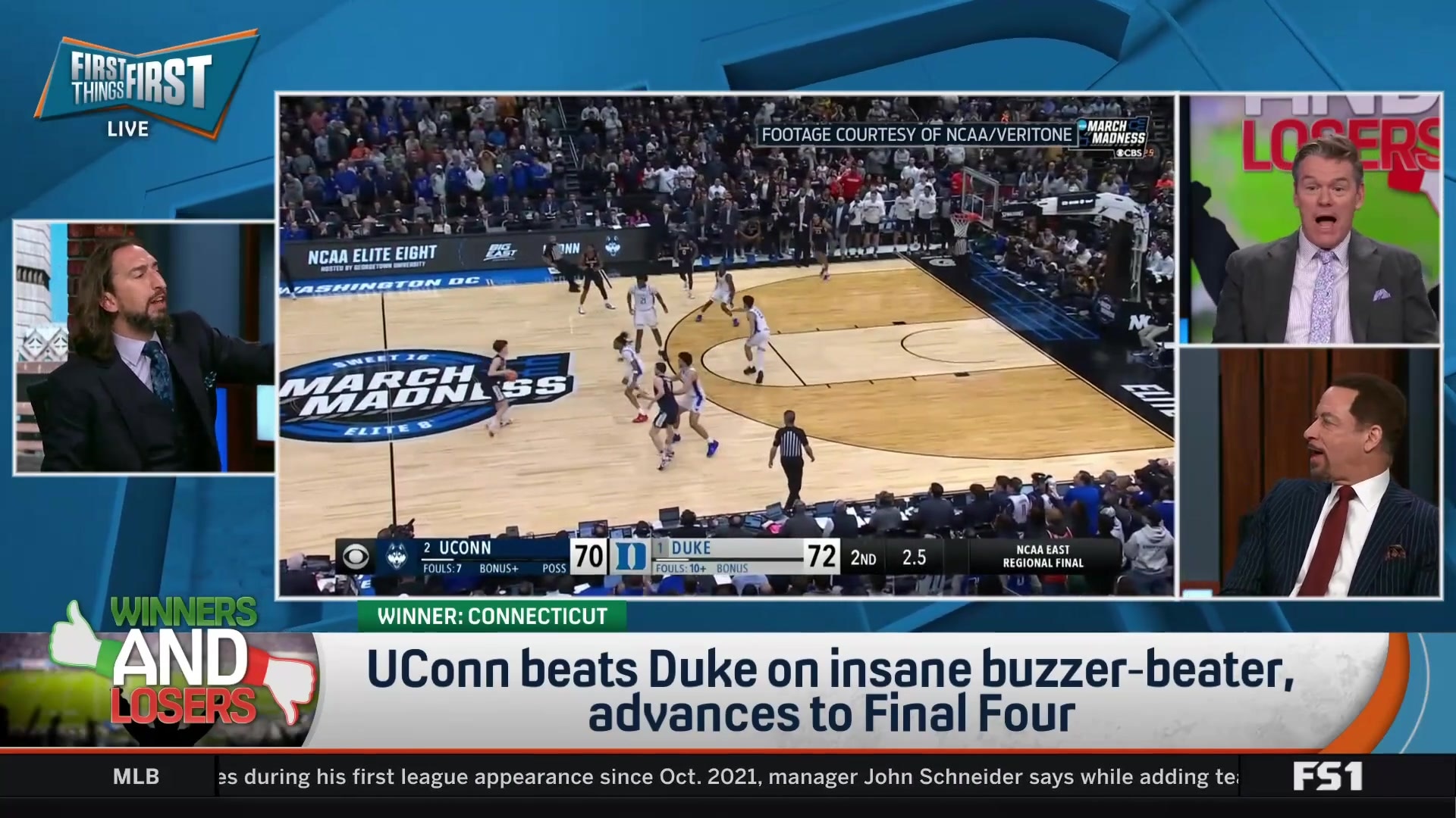 Debate on loyalty after UConn's March Madness win over Duke