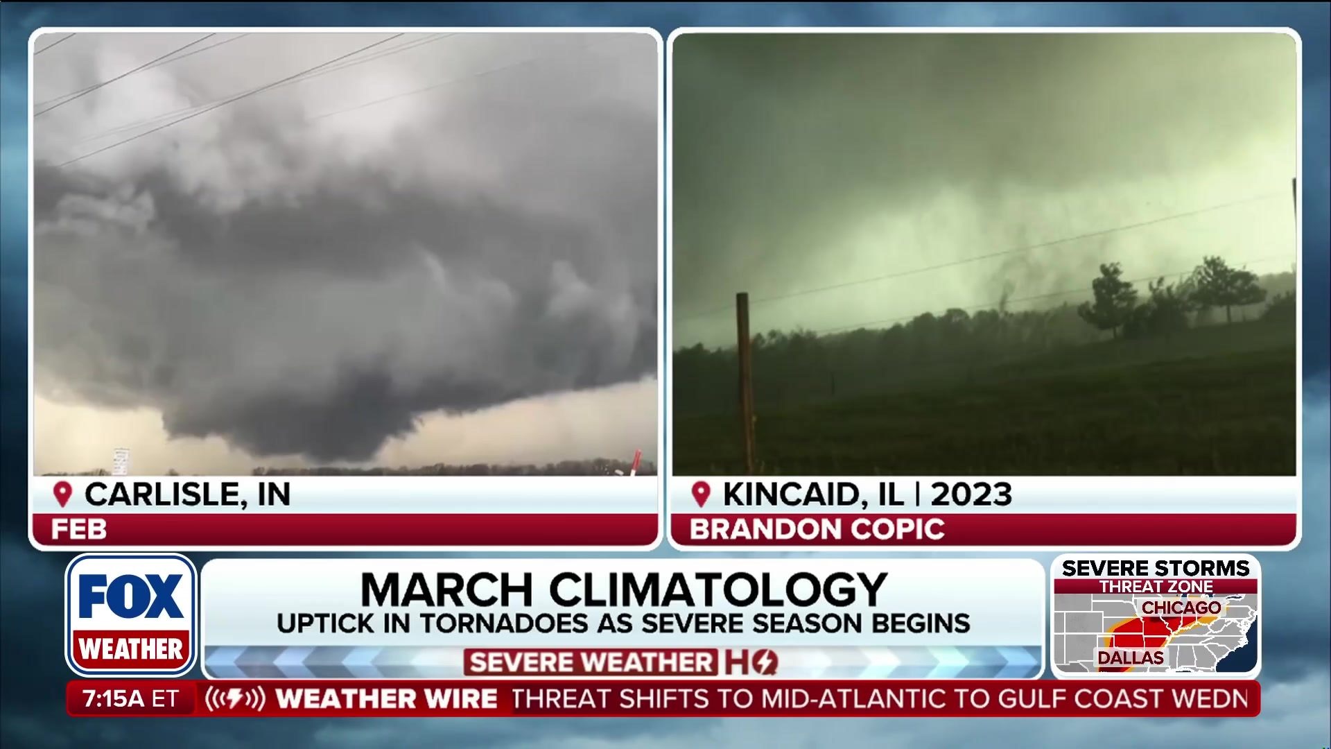 March climatology: Tornadoes increase as severe season begins