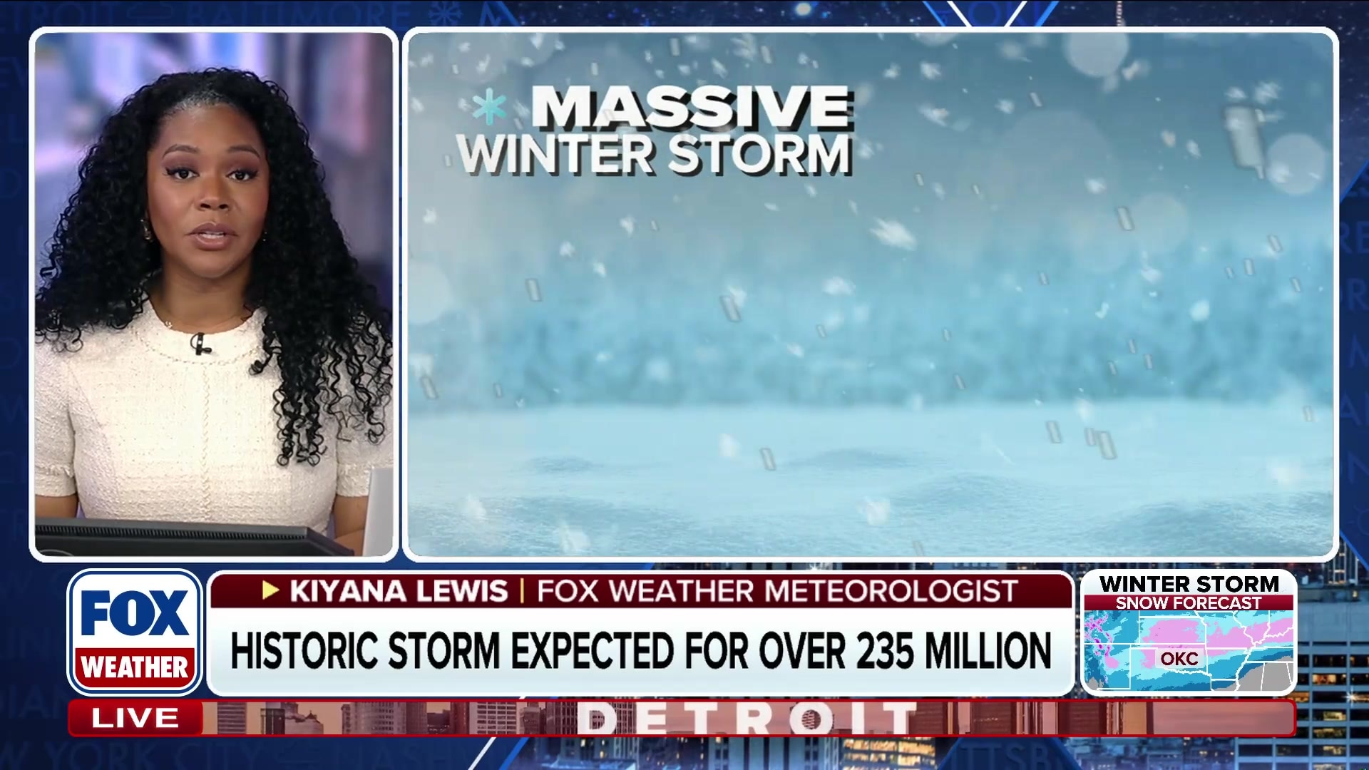 Historic winter storm expected to impact over 235 million Americans