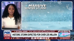 Historic winter storm expected to impact over 235 million Americans