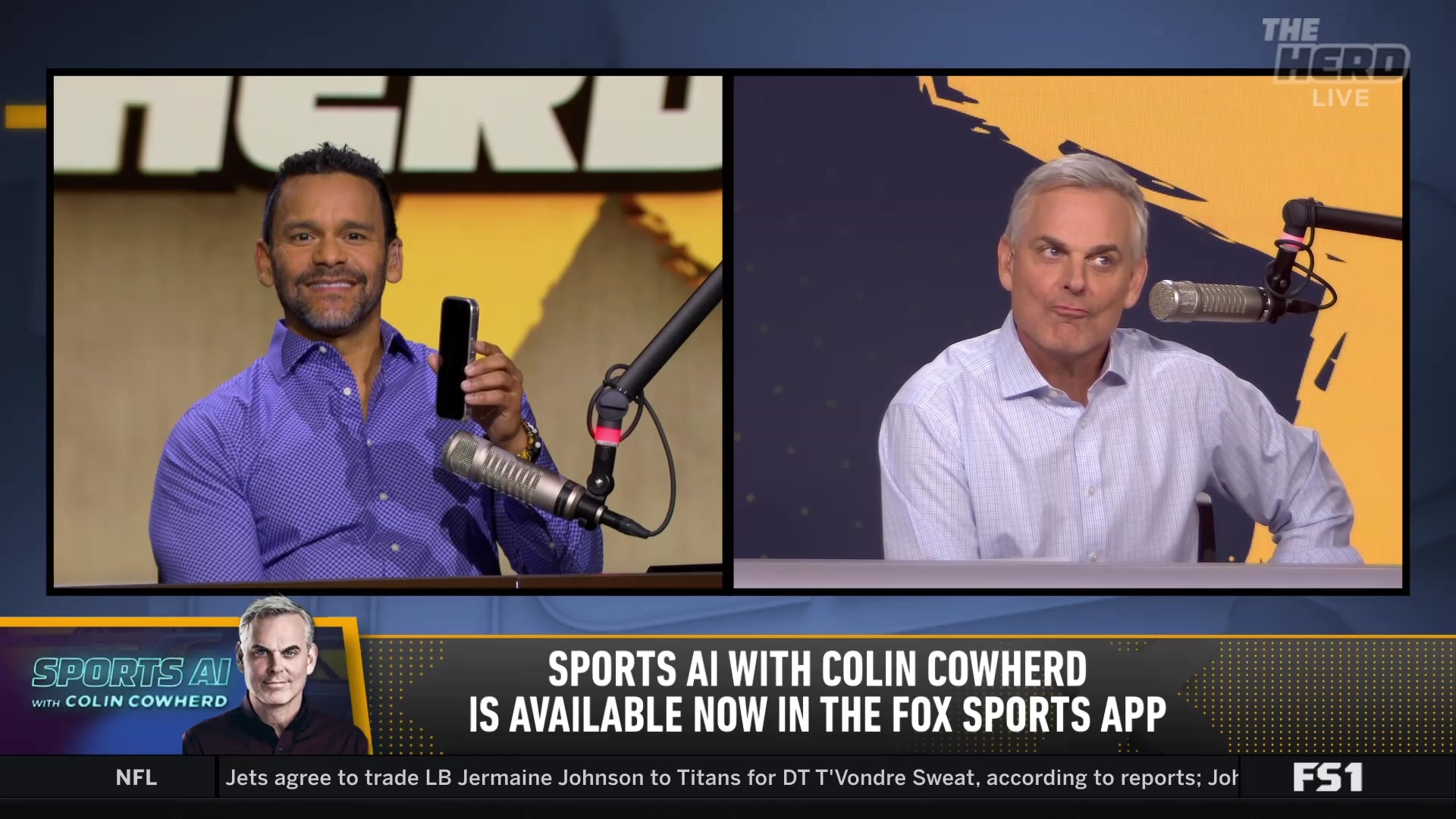 Sports AI explains why Colin Cowherd likes Sam Darnold
