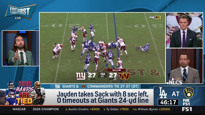 Who is responsible for the Commanders' late-game blunder?