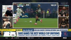 Dave Portnoy ranks the best 2026 FIFA World Cup uniforms