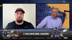 Lane Johnson: "I've learned from watching other guys"