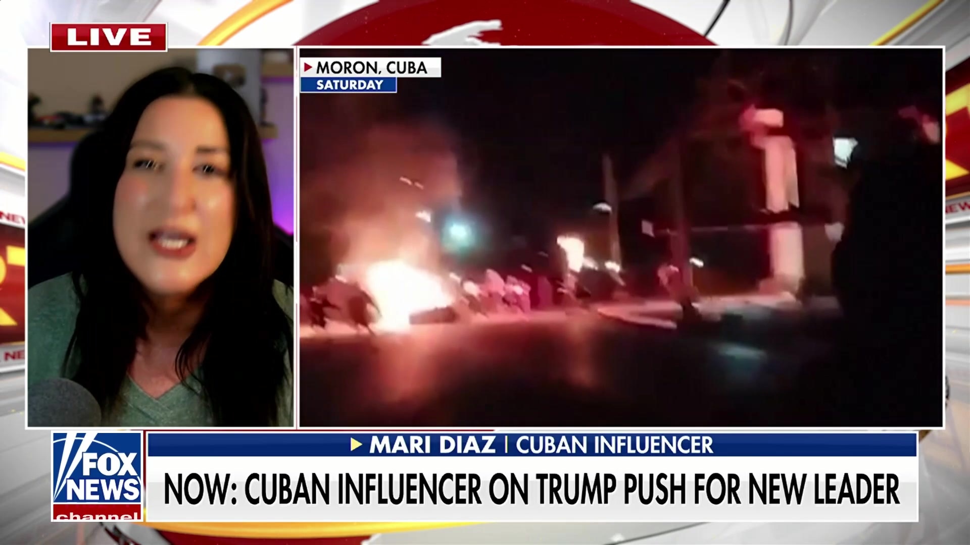 Cuban influencer urges economic pressure over military action for Cuba's freedom