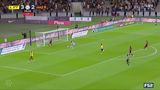 George Ilenikhena denied late goal by keeper's save