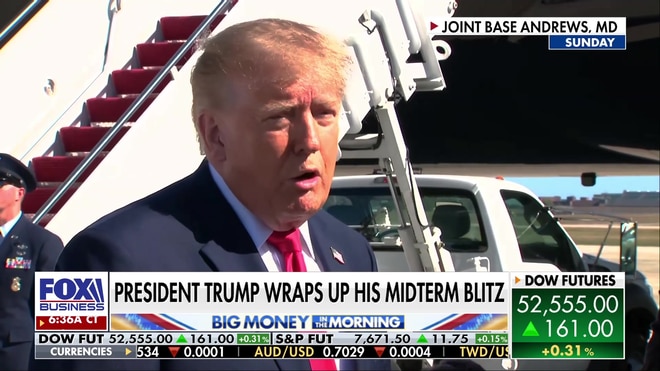 President Trump launches final midterm campaign blitz