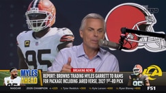 Colin Cowherd on Rams' plan after Myles Garrett trade