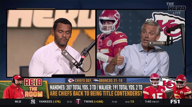 Colin Cowherd: Explosive run game makes Patrick Mahomes even more dangerous