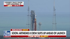 Artemis II crew preparing for historic launch
