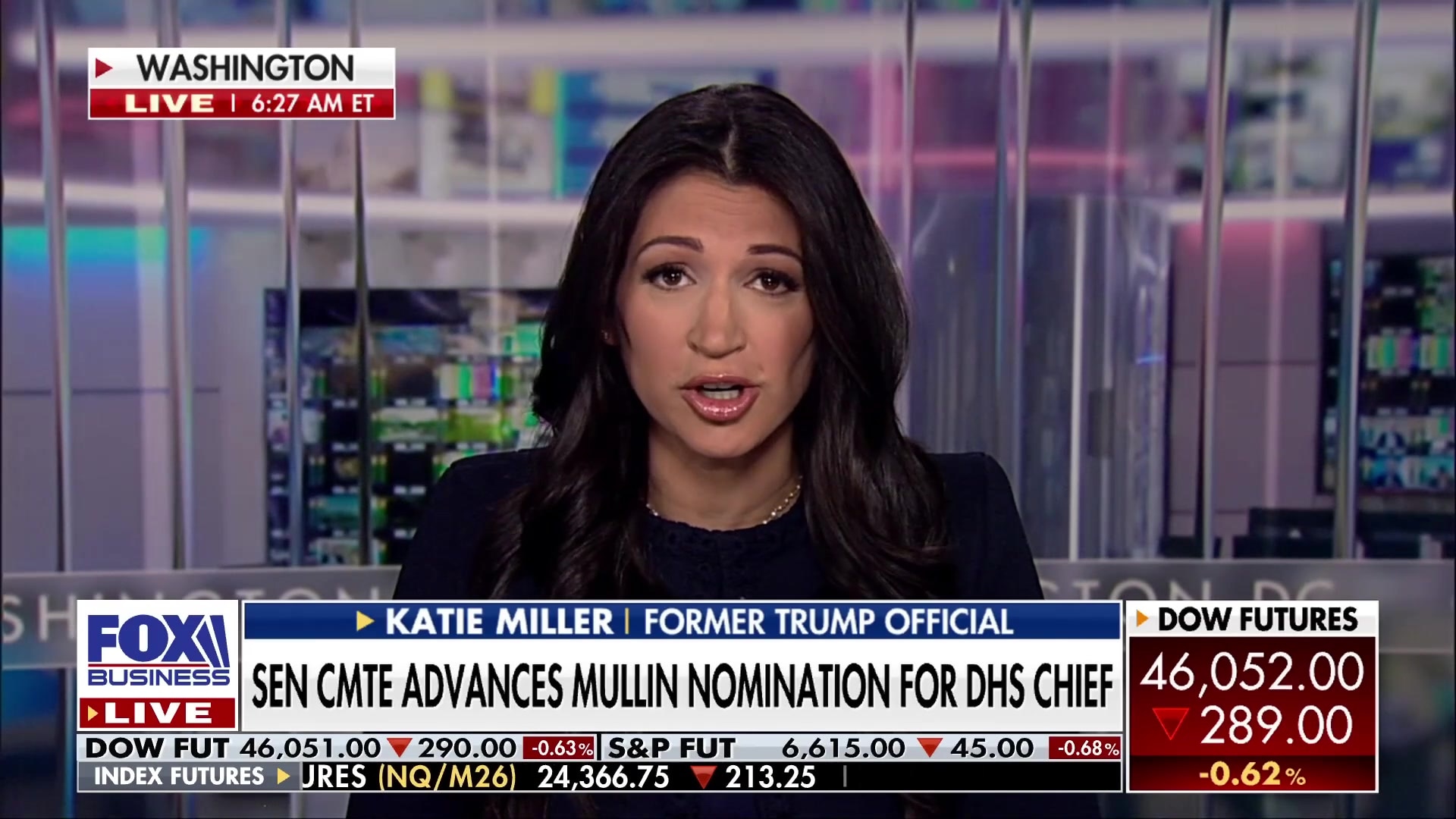 Katie Miller blames Democrats' "Trump derangement syndrome" for DHS funding failures