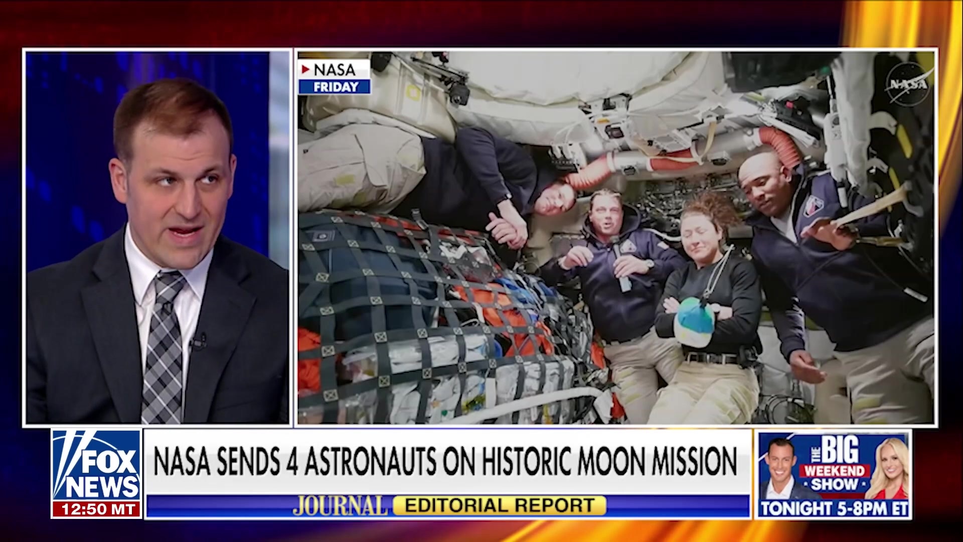 WSJ board member details strategic goals of NASA's Artemis program, including moon base and Mars exploration