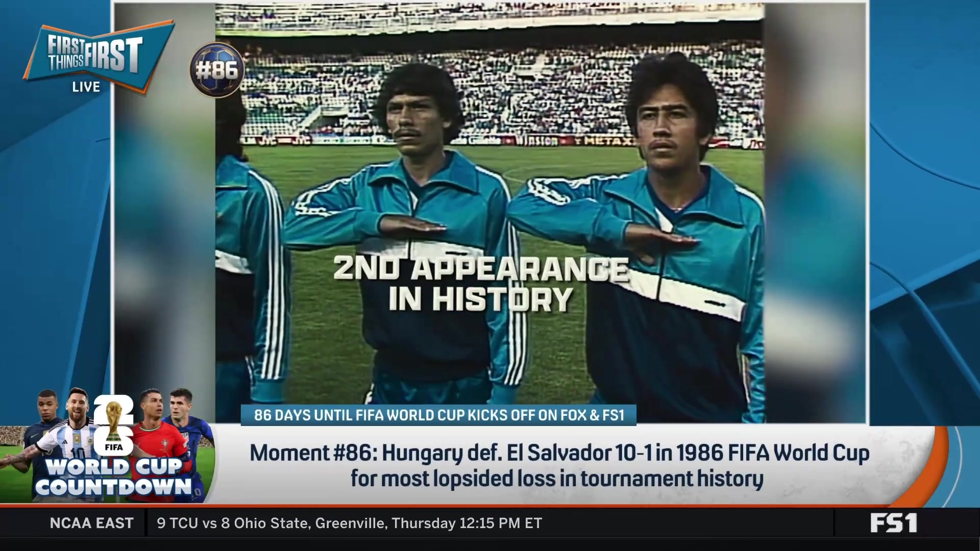 Hungary vs. El Salvador 1982 World Cup upset