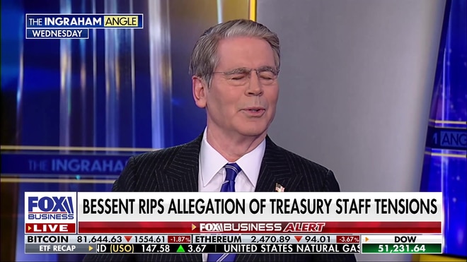 Scott Bessent denies Wall Street Journal allegations of staff mistreatment