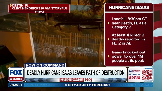 Milton, Florida recovers from devastating Hurricane Isaias damage