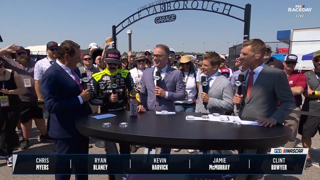Ryan Blaney talks about the fun and learning experience of the FOX Drivers Only broadcast