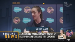 Caitlin Clark addresses heated sideline exchange