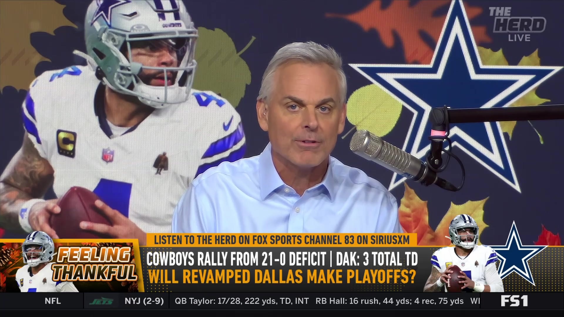 Cowboys' offensive and defensive improvement sparks playoff contention