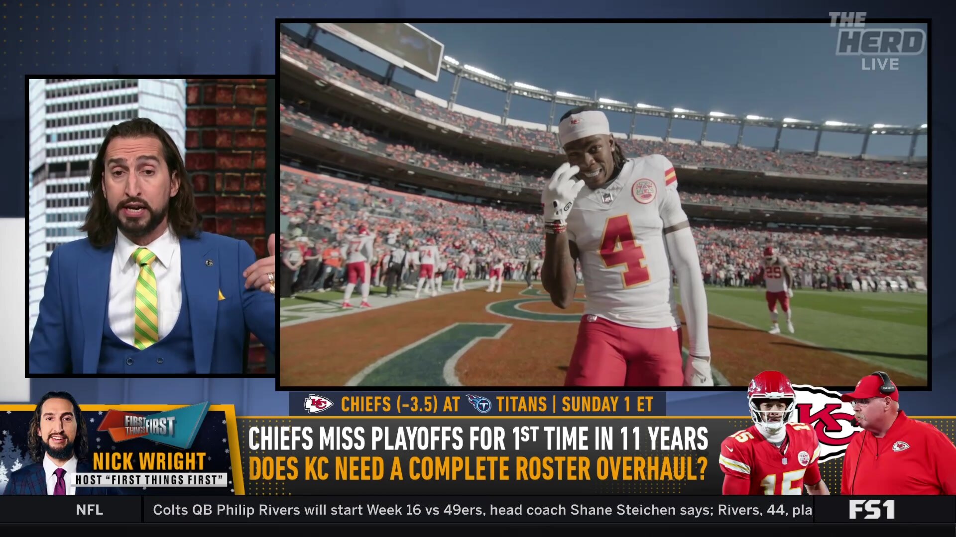 Nick Wright believes Chiefs have rebuilt correctly