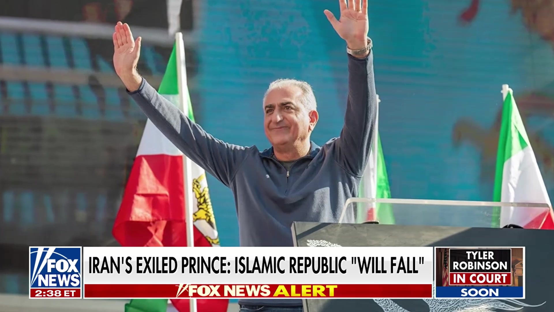 Iran's exiled Crown Prince calls for decisive action to overthrow Islamic Republic