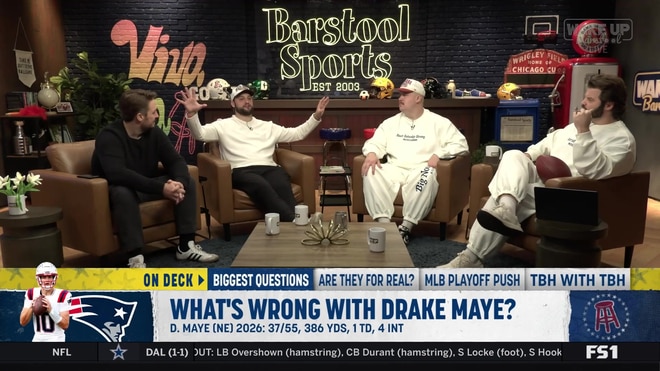 Is it time to panic over Drake Maye's performance?