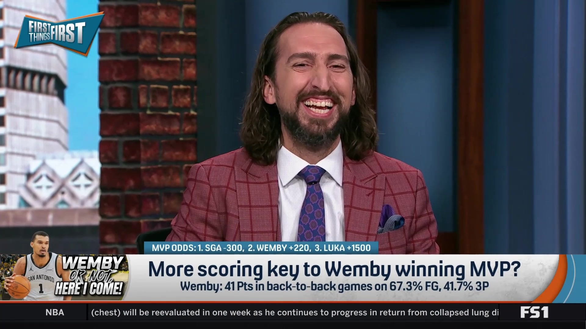 Chris Broussard explains why Wemby's MVP hopes hinge on a #1 seed