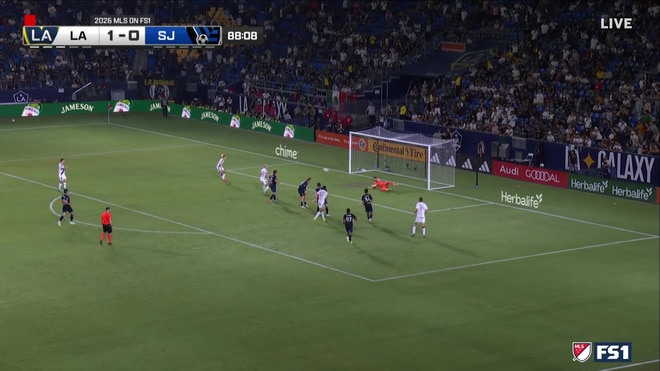Justin Haak's shot on target is saved