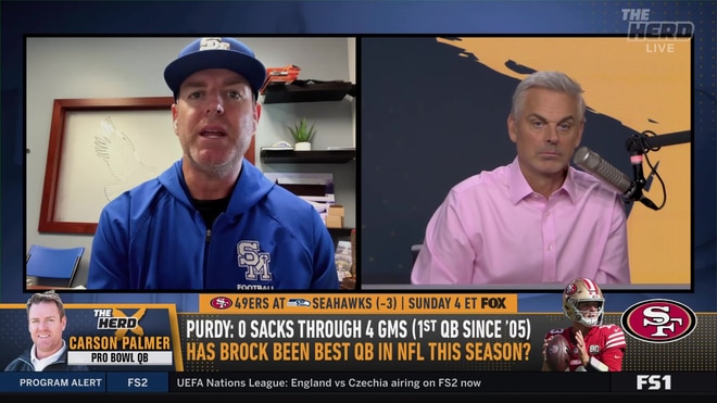 Carson Palmer admits he was wrong about Brock Purdy