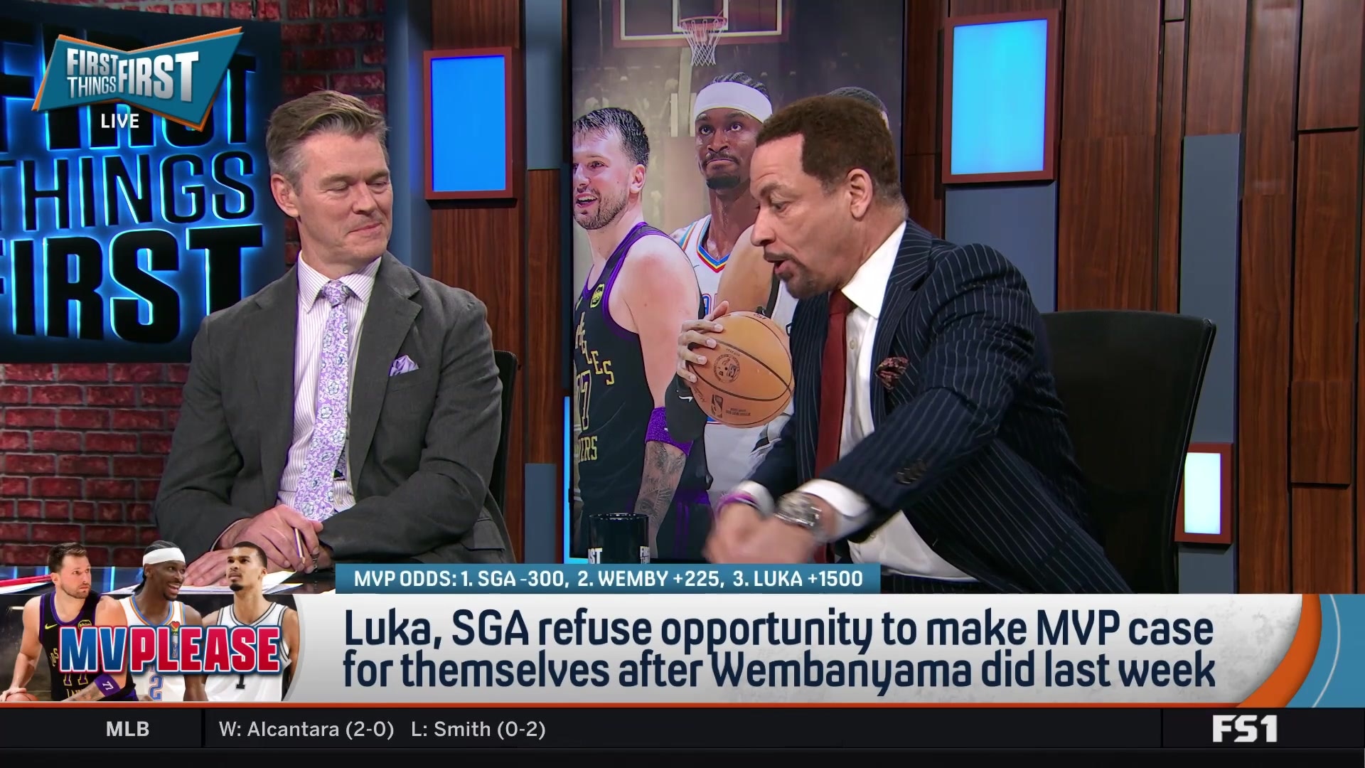 Chris Broussard criticizes Luka Doncic for not making an MVP case