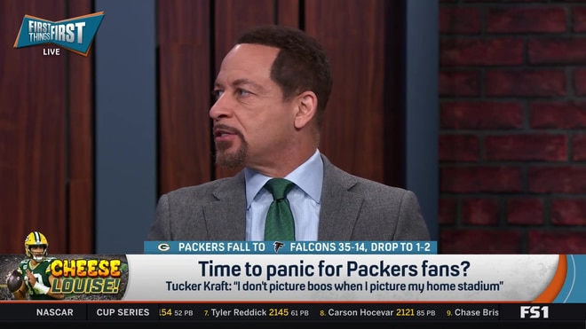 Chris Broussard reacts to Packers fans booing at Lambeau Field