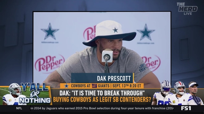 Colin Cowherd: Why the Dallas Cowboys are not true Super Bowl contenders