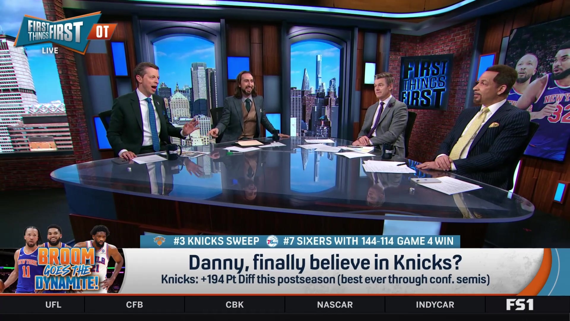 Knicks make NBA history with dominant playoff run