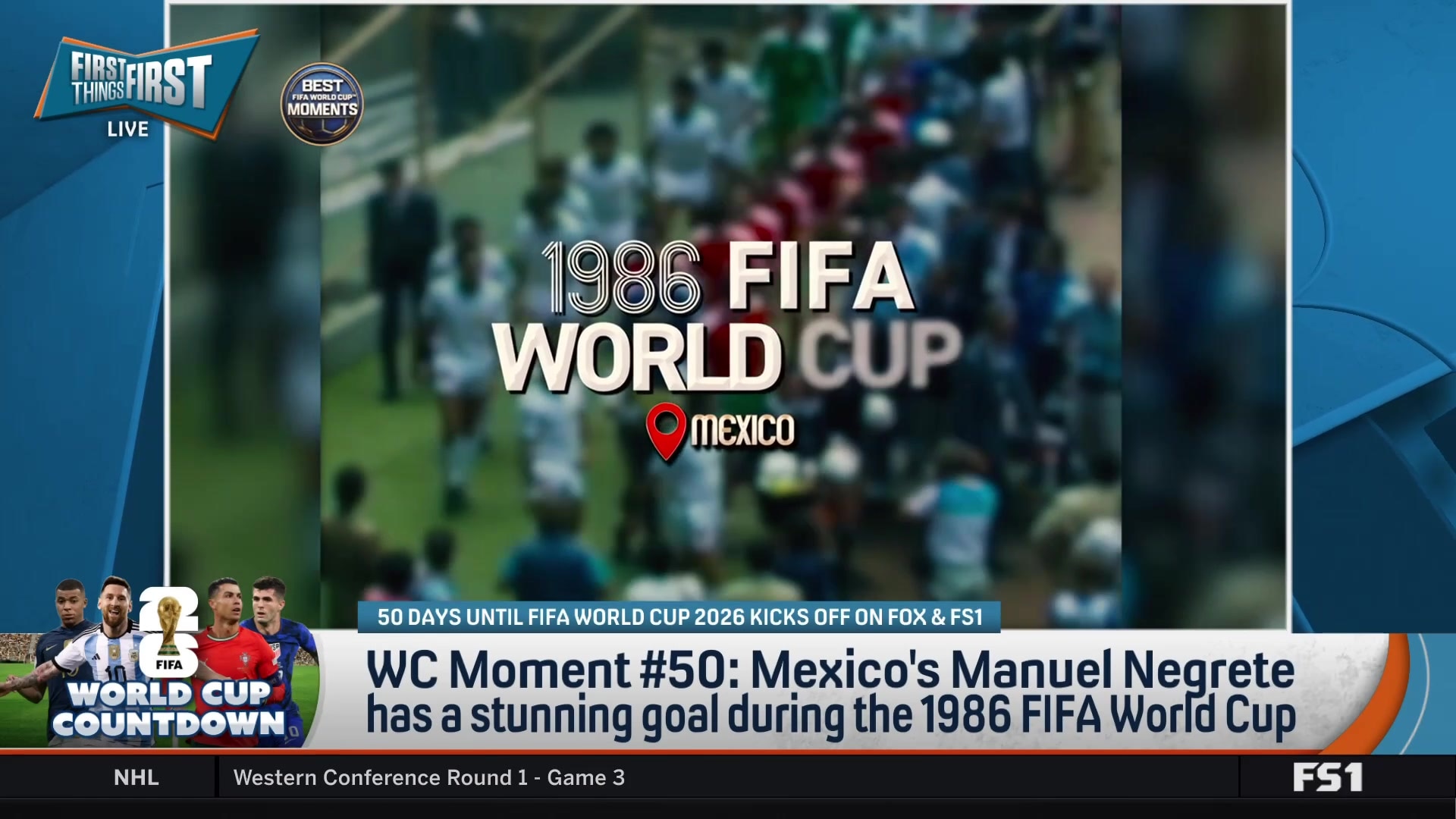 Mexico's Manuel Negrete scores stunning 1986 World Cup goal