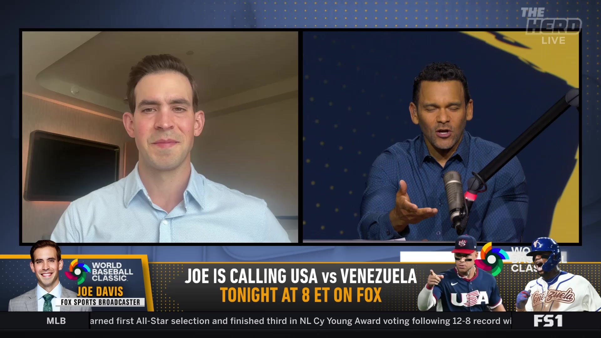 Joe Davis describes electric atmosphere at Venezuela vs. Italy WBC game