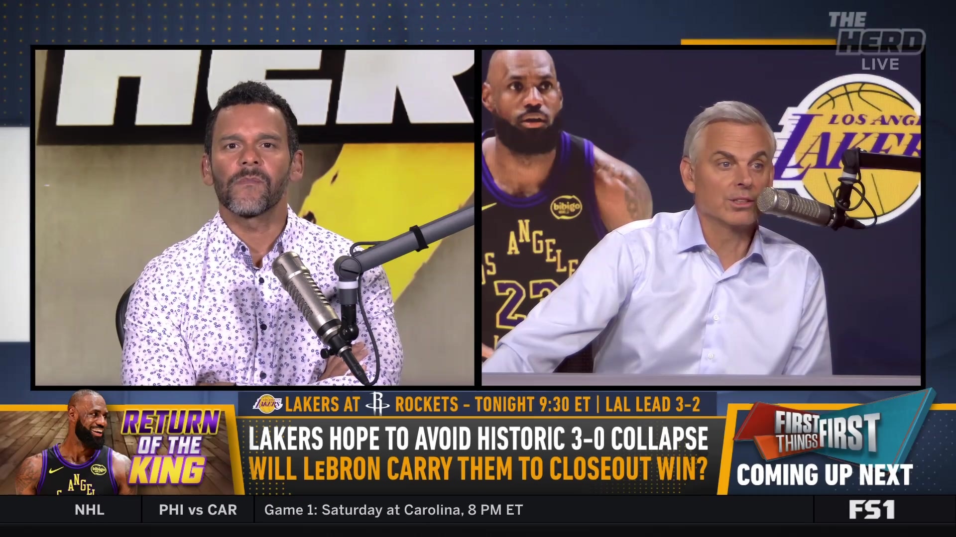 Colin Cowherd and Jason McIntyre Predict Playoff Outcomes