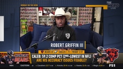 Robert Griffin III declares quarterback accuracy a myth